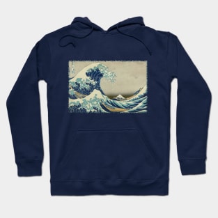 The Great Wave by Katsushika Hokusai Hoodie